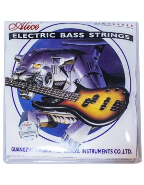 Струны Alice для басгит.5стр. 606(5)-M (45-130)