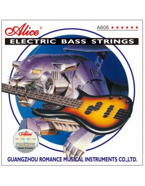 Струны Alice для басгит.4стр. 606(4)-L (40-95)
