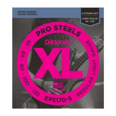 Струны D'addario для басгит. EPS170-5  5стр,(45-130)