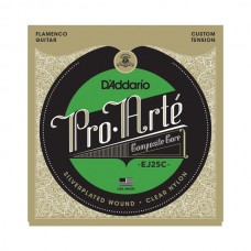 Струны D'addario для кл.гит. EJ25C  Flamenco