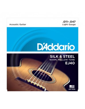 Струны D'addario для ак.гит. EJ40  (11-47)