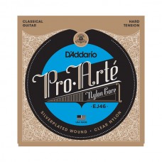 Струны D'addario для кл.гит. EJ46  Hard Tension