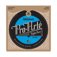 Струны D'addario для кл.гит. EJ48  Hard Tension