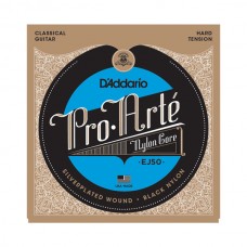 Струны D'addario для кл.гит. EJ50  Hard Tension