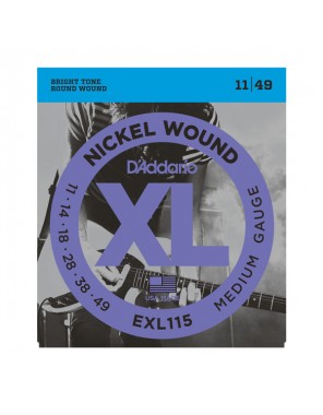Струны D'addario для эл.гит. EXL115  (11-49)