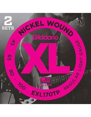Струны D'addario для басгит. EXL170 TP