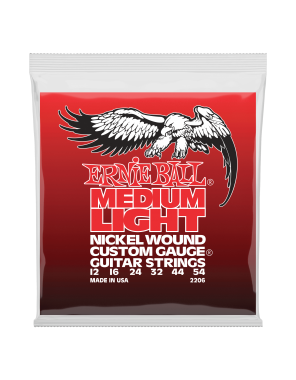 Струны EB для гитары 2206 эл.(12-54)