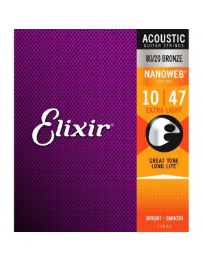 Струны Elixir для ак.гит. 11002 (10-47)