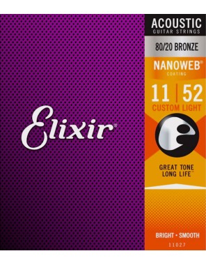 Струны Elixir для ак.гит. 11027 (11-52)