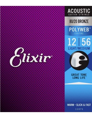 Струны Elixir для ак.гит. 11075 (12-56)