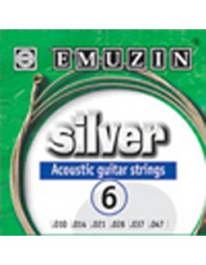 Струны Emusin для гитары Silver 12стр.