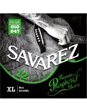 Струны Savarez для ак.12стр.гит. A240 XL (10-47)