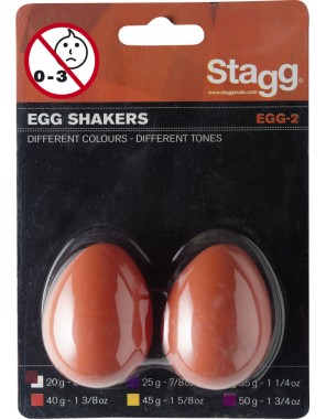 Шейкер Stagg EGG-2 OR (к-кт 2 шт.)
