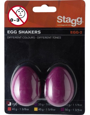 Шейкер Stagg EGG-2 PP (к-кт 2 шт.)