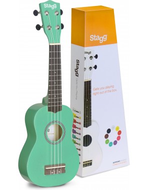Укулеле Stagg US-GRASS сопрано с чехлом