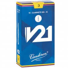 Трости Vandoren CR8025 V21 для кларнета 2,5 (10шт.)